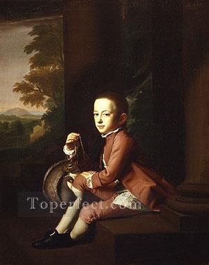 ダニエル・クロムメリン・バープランク植民地時代のニューイングランドの肖像画ジョン・シングルトン・コプリー油絵